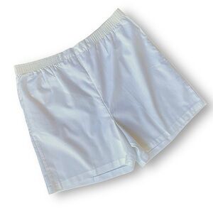 Vintage Sears White Elastic-Waist Casual Shorts